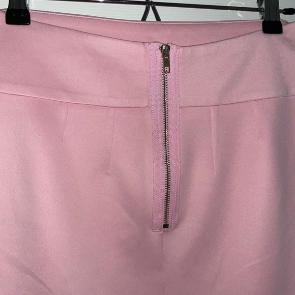 Pink Body Con Mini Skirt - Picture 2 of 4